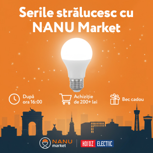 Promotia Seri Stralucite in reteaua de magazine NANU Market